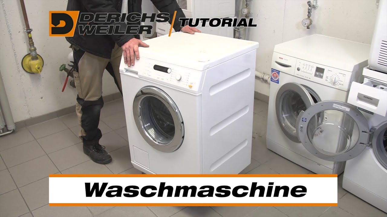 Derichsweiler Umzüge Lagerung Services GmbH - Tutorial Waschmaschinentransport